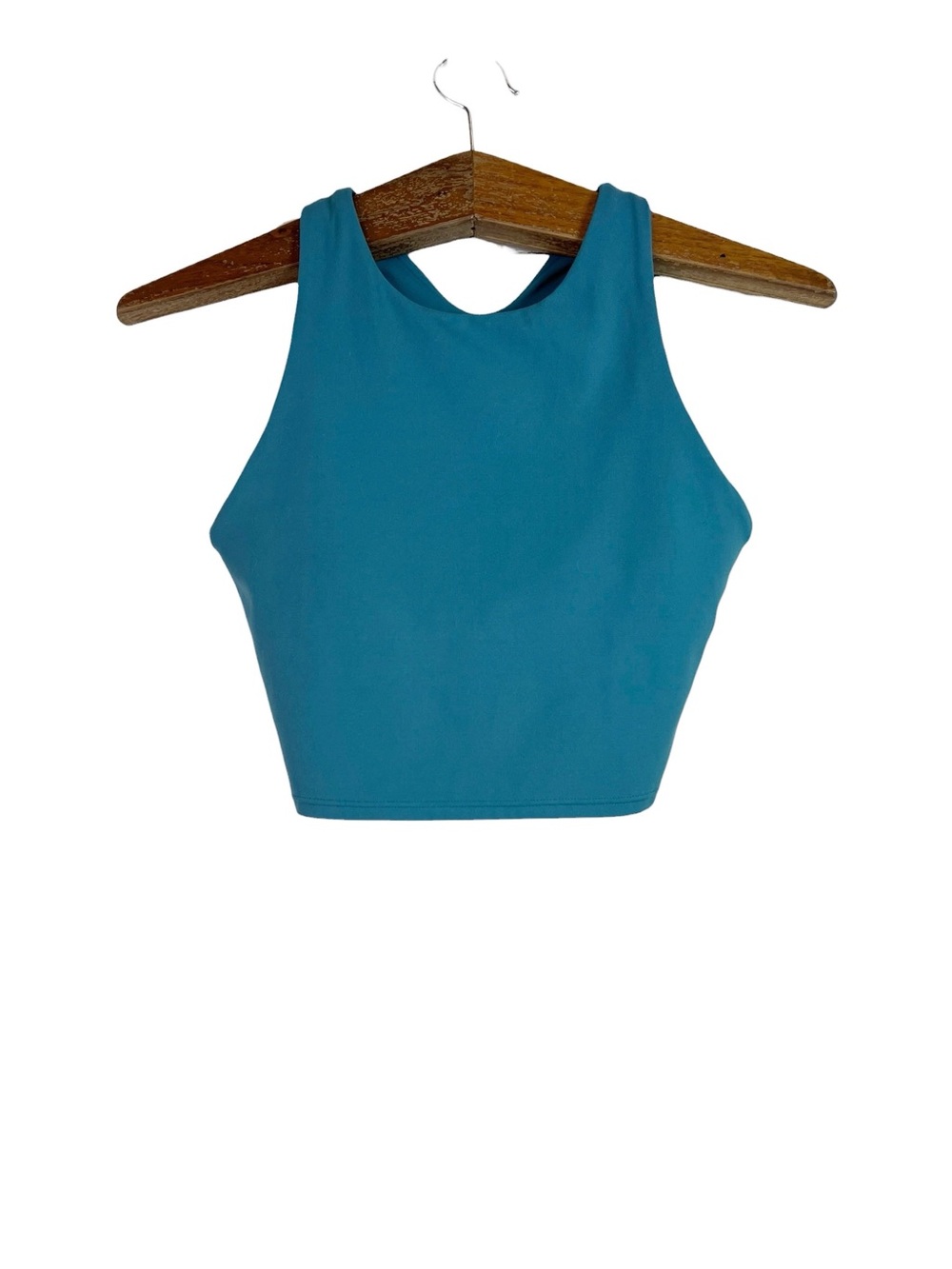 Athleta Purpose Crop Bra Teal Blue Athleisure
Activewear Built-In Support Gym S